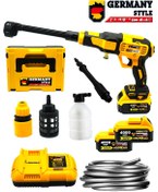 Resim Germany Style Kömürsüz Motor Çift Akülü Bakır Sargılı Su Soğutmalı Profesyonel Yüksek Basınçlı Bahçe 