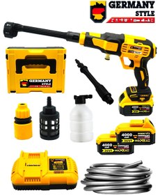 Resim Germany Style Kömürsüz Motor Çift Akülü Bakır Sargılı Su Soğutmalı Profesyonel Yüksek Basınçlı Bahçe 