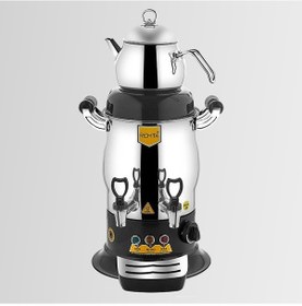 Resim Remta R25 Mini Çift Demlikli Elektrikli Çay Makinesi Semaver 5 Lt 900 W 