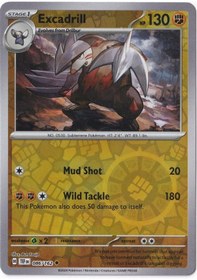 Resim Excadrill Reverse Holo 086/162 - Temporal Forces - Pokemon Kartı Mint 