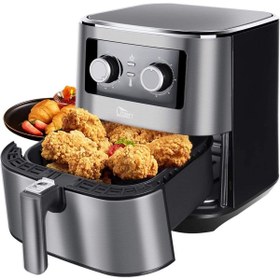 Resim Uten Store Uten Sıcak hava fritözü, 5,5 l XXL Airfryer sıcak hava fritözü, 1700 W 