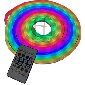 Resim 5 Volt Ic-rgb Pixel Neon Şerit Led Set Bluetoothlu Ve Kumandalı Ip68 Dış Mekan 5 Metre 