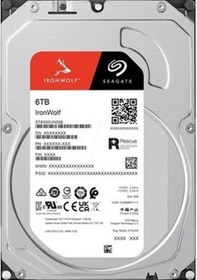 Resim Seagate 6 Tb Seagate 3.5 Ironwolf Sata3 5400rpm 256mb St6000vn006 3 Yıl Resmı Dıst Garantılı 
