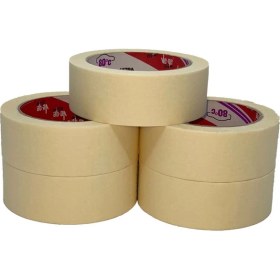 Resim Ve-Ge Oto Maskeleme Bantı Kağıt 5 Adet . Ölçü: 36MM x 35METRE 80 Derece Maskeleme Bandı 