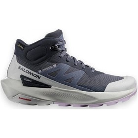 Resim Salomon Elixir Activ Gore Tex Mid Kadın Outdoor Bot Salomon0398 Gri/lila Gri - Lila 