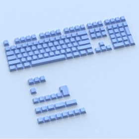 Resim 131 Tuş Keycaps Abs Tuş Takımı Yan Tuş Harf Mekanik Klavye Keycaps 