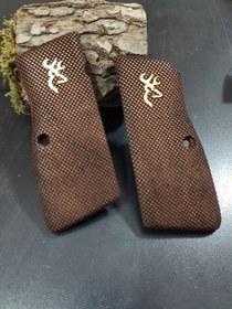 Resim ZIB GRIPS Browning HP 14 Pistol Grip Handmade From Walnut Wood Ars.040 