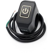 Resim Sarı-12v Motosiklet Modifiye Anahtarı Elektrikli Korna Modifiye Kontrol Anahtarı Su Geçirmez Korozyon Önleyici Anahtar Motosiklet Modifiye Parçaları 