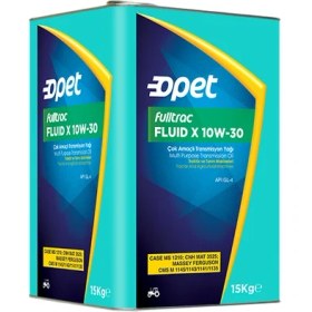 Resim Opet Fulltrac Fluid x 10W-30 - 15 kg Transmisyon Yağı 