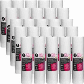 Resim Aqua Bella Açık Kasa Su Arıtma Cihazı 10 Inç 5 Mikron Sediment Spun Filtre (25 Adet) 