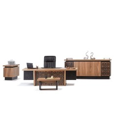 Resim Ottoman Ofis ve Büro Yönetici Makam Etajeri 