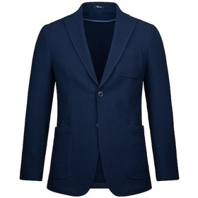 Resim Hatemoğlu Lacivert Slim Fit Mono Yaka Klasik Ceket 33138 Lacivert 