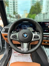 Resim Bmw G30 Kaplama Deri Direkdiyon Kılıfı 