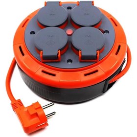 Resim Bylion PHP05310F Ev Tipi Kapaklı Makaralı Kablo 3x1mm - 5 Mt 