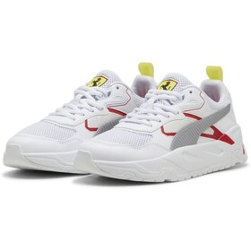 Resim Puma Ferrari Trinity Beyaz Spor Ayakkabı 30795004 | Unisex 