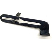 Resim Antika Tarz Dekoratif Pirinç Vasistas Makas - 155X24 Mm, Oksit 