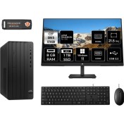 Resim Hp Pro Tower 290 G9 Intel Core I5 12500 8gb 1tb SSD RX550/4GB 21.5" Fhd Monitör W11H 6D3A5EA Masaüstü Bilgisayar & Per4 USB Bellek 6D3A5EAMNT1353 