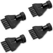 Resim Mena Rise buyflash Orijinal derz fırçası seti, 4 fırçalı, tüm SC ve buharlı temizleyiciler için, siyah goldglo 