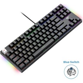 Resim Havit Gamenote KB890L RGB Gaming Klavye 