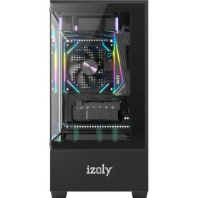 Resim IZOLY Spear I5-3470 16gb 256gb Ssd Gt 740 4gb gddr5 24'' Oyuncu Masaüstü Bilgisayarı 