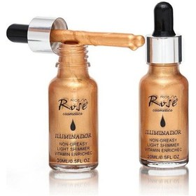 Resim 3b Trend Rose Sıvı Highlighter 20 Ml No:3 - Işıltılı Likit Aydınlatıcı - Damlalıklı Aydınlatıcı N.03 