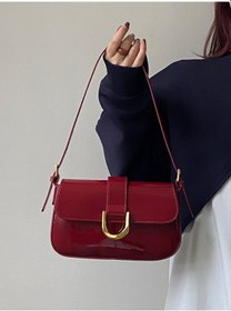 Resim Jeemson Kırmızı Yüksek Kaliteli Günlük Çanta - Kol Çantası, Tek Omuzlu Ve Çapraz Çantası - Pratik Ve Dayanıklı - Fransız Stili Minimal Tasarım 
