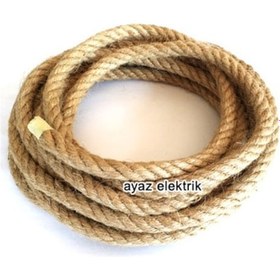 Resim 1 Cm Jut Hasır Halat- 10 Metre Kablosuz N11.555 