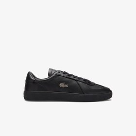 Resim Lacoste Baseshot Pro Erkek Siyah Sneaker 