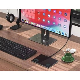 Resim Raycon Windows ve Apple Uyumlu Trackpad Siyah Multi-Touchpad Yüzey Mouse 
