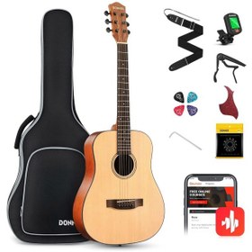 Resim Donner DAG-1 Akustik Gitar Seti (Natural) 