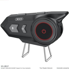 Resim Xo BE47 İnterkom Motor Kurye Kask Kulaklık Bluetooth 5.0 Motosiklet Kulaklık 
