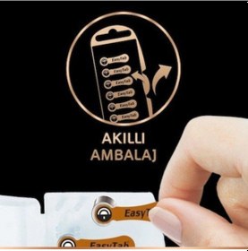 Resim Duracell Activair PR41 312 Numara İşitme Cihazı Pili Tekli 