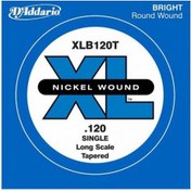 Resim D'Addario XLB120T Tek Bas Gitar Teli (120T) 