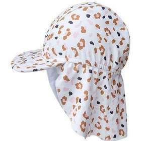 Resim Swim Essentials Yazlık Kız Çocuk Şapka- Leopar Ekru - Ekru / 0-1 Yaş 
