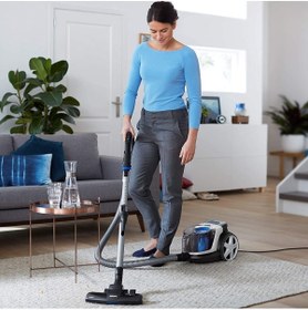Resim Philips Powerpro Compact Turbo Başlıklı Premium Torbasız Süpürge - Hepa Filtre 
