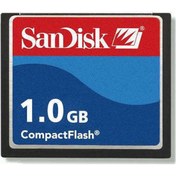 Resim 1 Gb Sandisk Cf Compack Flash Kart 