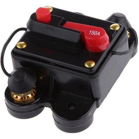 Resim Manuel Sıfırlama Devre Kesici 12 V / 24 V Araba Oto Tekne Ses Sigorta Tutucu 150a Yurt Dışından Beyaz 