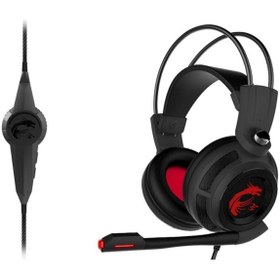 Resim MSI GG DS502 GAMING HEADSET 7.1 SANAL ÇEVRESEL SES KIRMIZI DRAGON LED AYDINLATMA 40MM SÜRÜCÜ KABLO K MSI GG DS502 GAMING HEADSET 7.1 SANAL ÇEVRESEL SES KIRMIZI DRAGON LED AYDINLATMA 40MM SÜRÜCÜ KABLO K