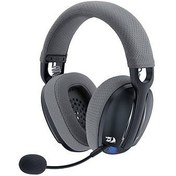 Resim REDRAGON H878 SKULD PRO TRI-MODE KABLOSUZ 7.1 SURROUND AYDINLATMALI GAMING KULAKLIK SIYAH-GRI 