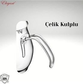 Resim 1 Lt. Küre Çelik Kulplu Tek Demlik Çelik 