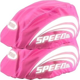Resim Chuangyinshop 2 Adet Pembe Bisiklet Kask Kılıfı Yol Bisikleti Kaskları İçin Dayanıklı Polyester 