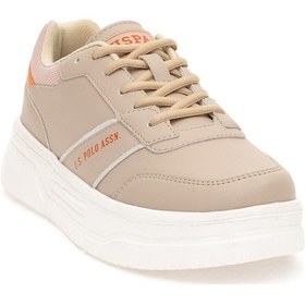 Resim U.S. Polo Assn. Kadın Bej Spor Ayakkabı 50306257-VR011 