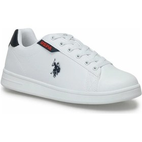 Resim U.s. Polo Assn. Costa Günlük Sneaker Yürüyüş Spor Ayakkabısı Beyaz-laci Beyaz - Lacivert - Kırmızı 