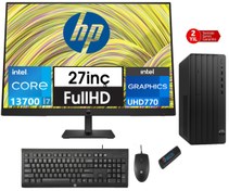 Resim Hp 290 Pro G9 Intel Core I7 13700 32GB 2tb SSD 27\ Monitör WINDOWS11PRO Masaüstü Blgisayar 7624A8ET54+ZETTAUSBBELLEK 
