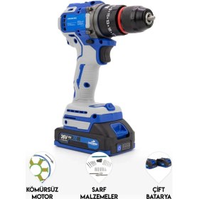 Resim 10MM Blue Kömürsüz Vidalama 