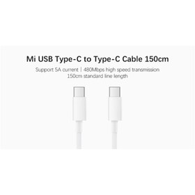 Resim Xiaomi Mi Usb Type C To Type C Kablo 150 C (Xiaomi Türkiye Garantili) 