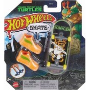 Resim Hot Wheels Skate Temalı Parmak Kaykay ve Ayakkabı Mıchelangelo HVK34 