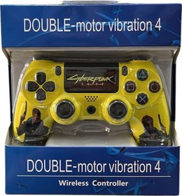 Resim Glrtech P4c Kablosuz Oyun Kolu Double Motor Titreşimli Şarj Edilebilir Ps4 Uyumlu 