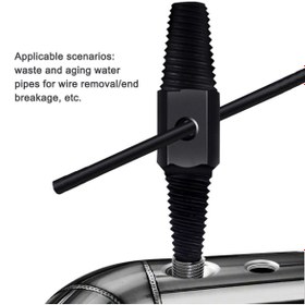 Resim mrtbilisim Hasarlı Kırık Musluk Batarya Çıkarma Aleti Çift Taraflı Ters Kılavuz Hasarlı Civata Çıkartıcı 