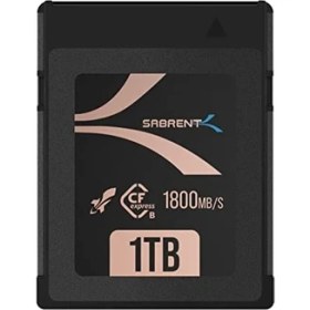 Resim Sabrent Pro Cfexpress Bellek Kartı Tip B 1 Tb - 1800 Mb/s Okuma, 1700 Mb/s Yazma - 8k Raw, Dslr ve Sinema Kameraları Için Ileri Teknoloji Cf Express Bellek Kartı (Cf-Xxıt-1tb) 